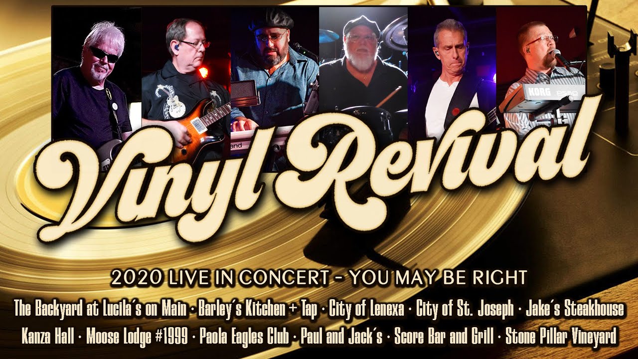 Vinyl Revival's Cover of "You May Be Right" - LIVE 2020
