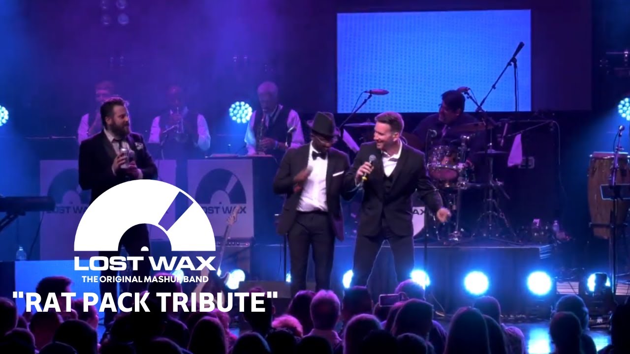 Rat Pack Tribute - Lost Wax Mashup Live at VooDoo Lounge