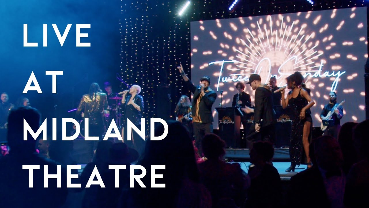 TWICE ON SUNDAY - Wedding and Events band - LIVE at the Midland Theatre - part 1