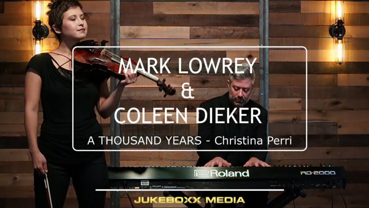 A Thousand Years - Christina Perri (Piano and Violin Cover) by Coleen Dieker